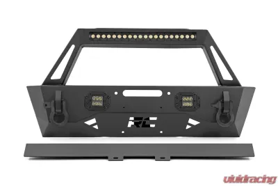 Rough Country Front Stubby Trail Bumper for Jeep Gladiator 2020-2024, Wrangler 2007-2024 - 10597A