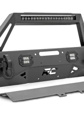 Rough Country Front Stubby Trail Bumper for Jeep Gladiator 2020-2024, Wrangler 2007-2024                                     - 10597A - Image 4