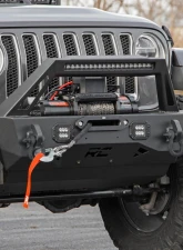 Rough Country Front Stubby Trail Bumper for Jeep Gladiator 2020-2024, Wrangler 2007-2024                                     - 10597A - Image 5