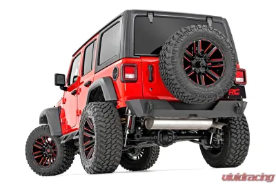 Rough Country Rear Bumper Trail Tire Carrier Jeep Wrangler JL 21-24 | Wrangler Unlimited 18-25 - 10598