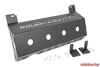 Rough Country Muffler Skid Plate Jeep Wrangler JL 2018-2023 - 10599