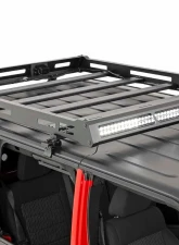Rough Country Roof Rack w/LED Lights Jeep Wrangler JK Unlimited 2WD | 4WD Wrangler JK 2 Door 2007-2018                                     - 10615 - Image 3