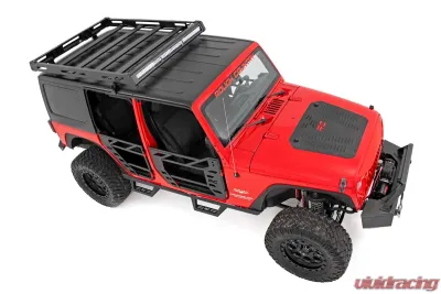 Rough Country Roof Rack w/LED Lights Jeep Wrangler JK Unlimited 2WD | 4WD Wrangler JK 2 Door 2007-2018 - 10615