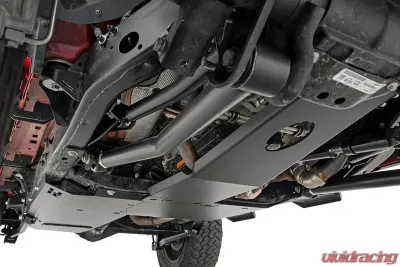Rough Country Skid Plate Combo for Jeep Wrangler JL Unlimited 2018-2019, 3/16" Steel - 10616