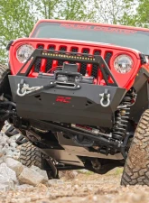 Rough Country Skid Plate Combo for Jeep Wrangler JL Unlimited 2018-2019, 3/16" Steel                                     - 10616 - Image 3
