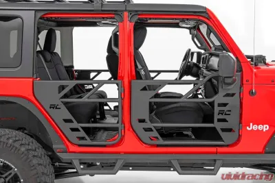 Rough Country Jeep Steel Tube Doors, Front 18-20 JL | 2020 Gladiator Jeep - 10617