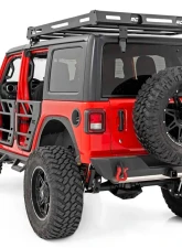 Rough Country Roof Rack w/LED Lights Jeep Wrangler JL 2 Door Wrangler JL Unlimited 2018-2022                                     - 10622 - Image 3