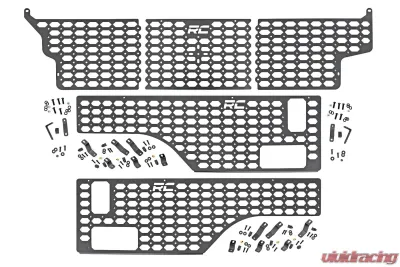 Rough Country Molle Panel Kit Combo Bed Jeep Gladiator JT 4WD 2020-2025 - 10634