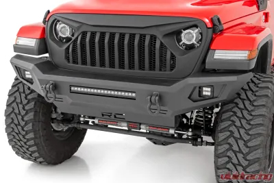 Rough Country Front Bumper Skid Plate Jeep Gladiator JT Wrangler JL 2 Door Wrangler JL Unlimited 2018-2022 - 10635