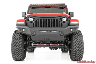 Rough Country Front Bumper Skid Plate Jeep Gladiator JT Wrangler JL 2 Door Wrangler JL Unlimited 2018-2022 - 10635
