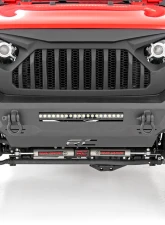 Rough Country Front Bumper Skid Plate Jeep Gladiator JT Wrangler JL 2 Door Wrangler JL Unlimited 2018-2022                                     - 10635 - Image 4