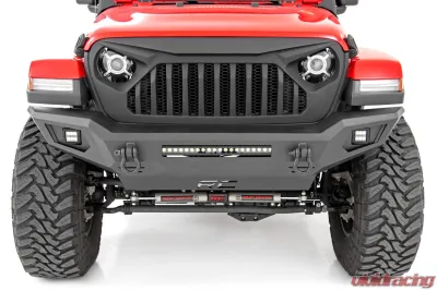 Rough Country Front Bumper Skid Plate Jeep Gladiator JT Wrangler JL 2 Door Wrangler JL Unlimited 2018-2022 - 10635