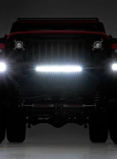 Rough Country Front Bumper Skid Plate Jeep Gladiator JT Wrangler JL 2 Door Wrangler JL Unlimited 2018-2022                                     - 10635 - Image 5