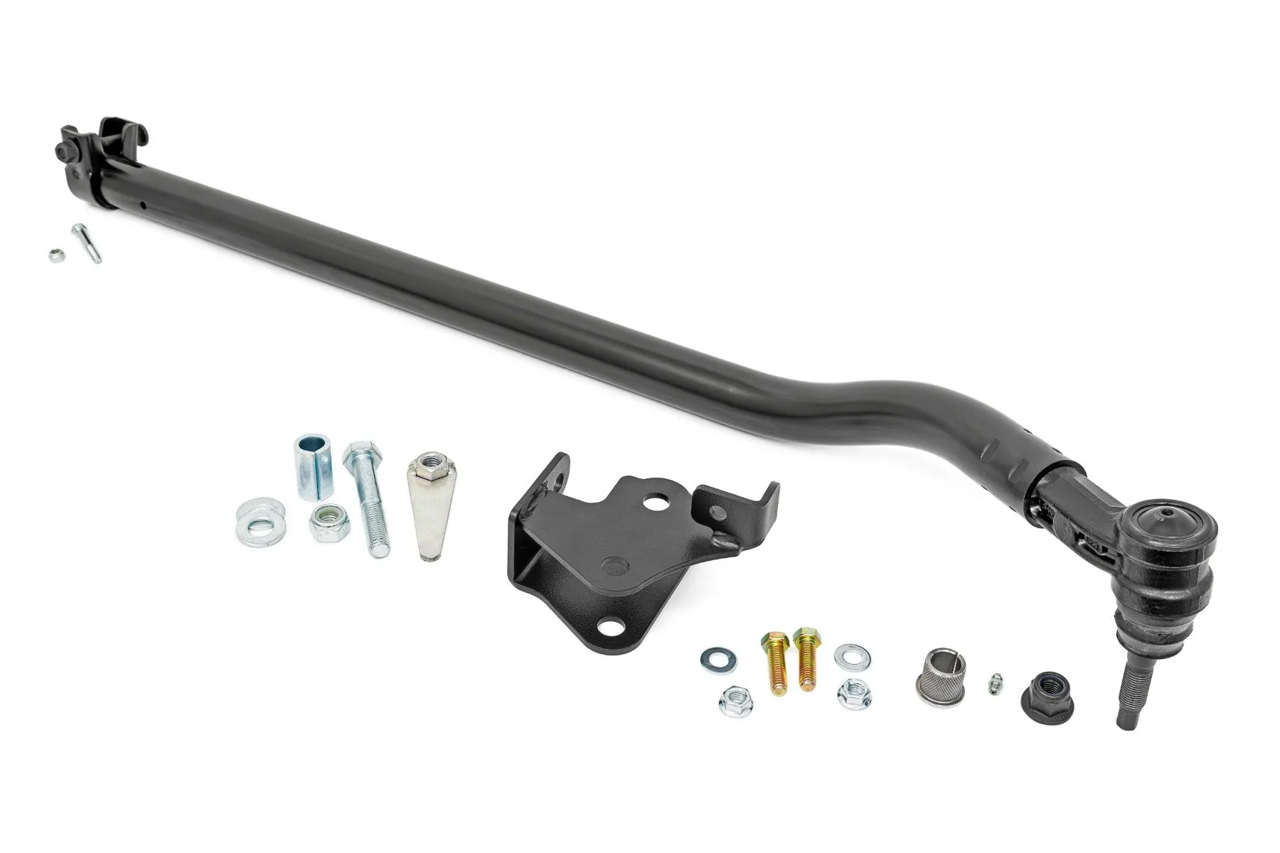 Rough Country High Steer Kit Drag Link Track Bar Bracket WranglerJL Jeep 2018-2022 - 10638