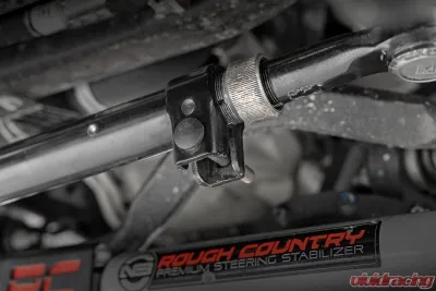 Rough Country High Steer Kit Drag Link Track Bar Bracket WranglerJL Jeep 2018-2022 - 10638