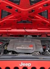 Rough Country Hydraulic Hood Assist Jeep Wrangler JK Unlimited 2WD 4WD Wrangler JK 2 Door 2007-2018                                     - 10643 - Image 5