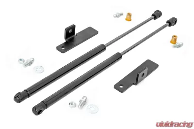 Rough Country Hydraulic Hood Assist Jeep Wrangler JK Unlimited 2WD 4WD Wrangler JK 2 Door 2007-2018 - 10643