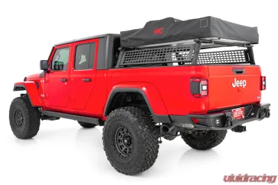 Rough Country Bed Rack Half Rack Aluminum Jeep Gladiator JT 4WD 2020-2025 - 10644