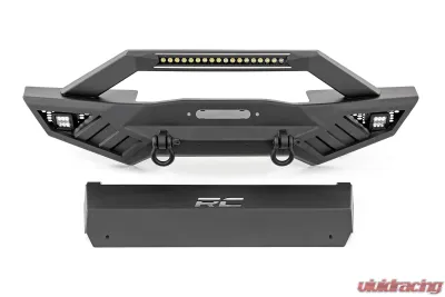 Rough Country Full Width Off-Road Bumper for Jeep Gladiator 2020-2024 & Wrangler 2007-2024 - 10645A