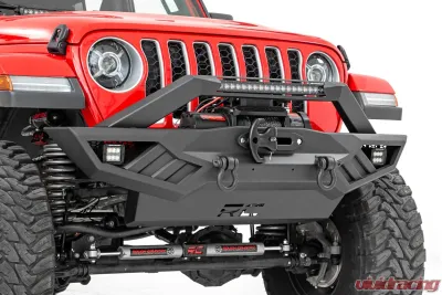 Rough Country Full Width Off-Road Bumper for Jeep Gladiator 2020-2024 & Wrangler 2007-2024 - 10645A