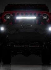 Rough Country Full Width Off-Road Bumper for Jeep Gladiator 2020-2024 & Wrangler 2007-2024                                     - 10645A - Image 6