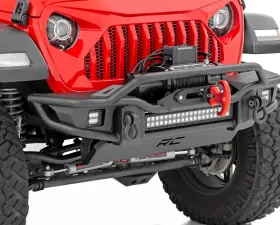 Rough Country Front Winch Bumper Tubular Skid Plate 2007-2022