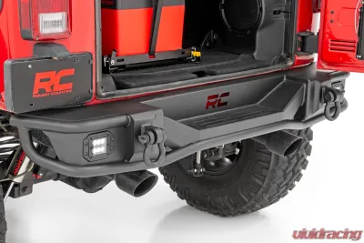 Rough Country Rear Bumper Tubular Jeep Wrangler JK | Wrangler Unlimited 2007-2018 - 10649