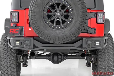 Rough Country Rear Bumper Tubular Jeep Wrangler JK | Wrangler Unlimited 2007-2018 - 10649