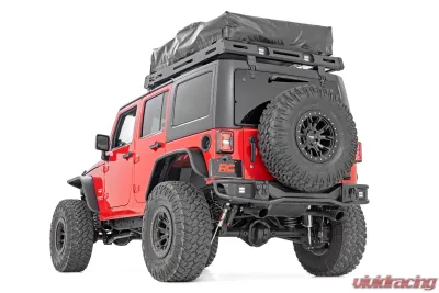 Rough Country Rear Bumper Tubular Jeep Wrangler JK | Wrangler Unlimited 2007-2018 - 10649