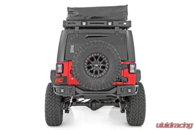 Rough Country Rear Bumper Tubular Jeep Wrangler JK | Wrangler Unlimited 2007-2018 - 10649