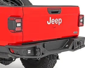 Rough Country Rear Bumper Tubular Jeep Gladiator JT 4WD 2020-2025