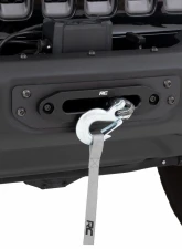 Rough Country Winch Mounting Plate Modular Steel OE Bumper Jeep Wrangler JL | Wrangler Unlimited 18-25                                     - 10652 - Image 6