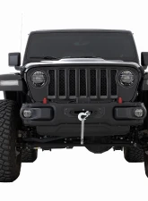 Rough Country Winch Mounting Plate Modular Steel OE Bumper Jeep Wrangler JL | Wrangler Unlimited 18-25                                     - 10652 - Image 2