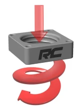 Rough Country Throttle Body Spacer for Jeep Cherokee, Comanche, Wrangler 1984-2006                                     - 1068 - Image 3