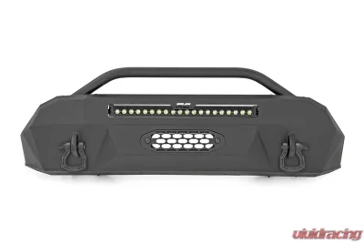 Rough Country Front Bumper Winch Mount Only Black Series Toyota Tacoma 2WD 4WD 2016-2022 - 10718
