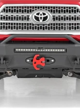Rough Country Front Bumper with PRO12000S Winch for 2016-2022 Toyota Tacoma 2WD/4WD Black Series                                     - 10721 - Image 2
