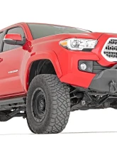 Rough Country Front Bumper with PRO12000S Winch for 2016-2022 Toyota Tacoma 2WD/4WD Black Series                                     - 10721 - Image 3