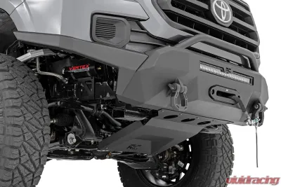 Rough Country Front Hybrid High Clearance Bumper with PRO12000S Winch for 2016-2022 Toyota Tacoma - 10729