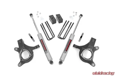 Rough Country 3" Lift Kit Lift Knuckle Chevy Silverado 1500 GMC Sierra 1500 2WD 2007-2013 - 10730