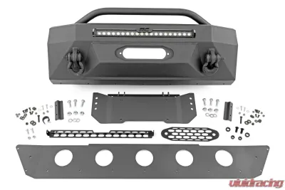 Rough Country Front Bumper Black Series Toyota 4Runner 2WD 4WD 2014-2022 - 10744