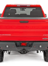 Rough Country Heavy-Duty Rear LED Bumper Chevrolet Silverado 1500 2019-2021                                     - 10758 - Image 2