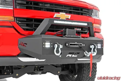 Rough Country Exo Winch Mount Kit Chevy Silverado 1500 2WD 4WD 2007-2018 - 10761
