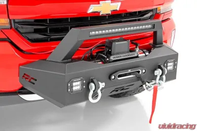 Rough Country Exo Winch Mount Kit Chevy Silverado 1500 2WD 4WD 2007-2018 - 10761
