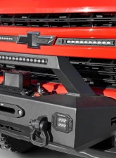 Rough Country Exo Winch Mount Kit Chevy Silverado 1500 2WD 4WD 2019-2021                                     - 10765 - Image 5