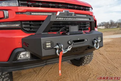 Rough Country Exo Winch Mount Kit Chevy Silverado 1500 2WD 4WD 2019-2021 - 10765