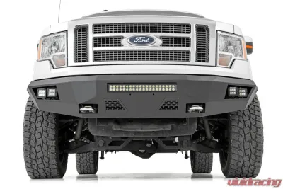 Rough Country Heavy-Duty Front LED Bumper for 2009-2014 Ford F-150, Steel Construction - 10767