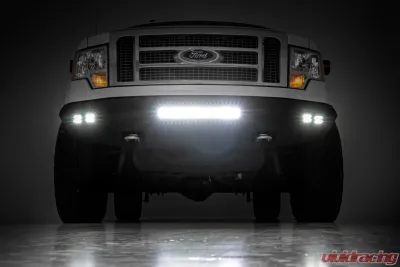Rough Country Heavy-Duty Front LED Bumper for 2009-2014 Ford F-150, Steel Construction - 10767