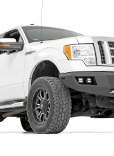 Rough Country Heavy-Duty Front LED Bumper for 2009-2014 Ford F-150, Steel Construction                                     - 10767 - Image 4