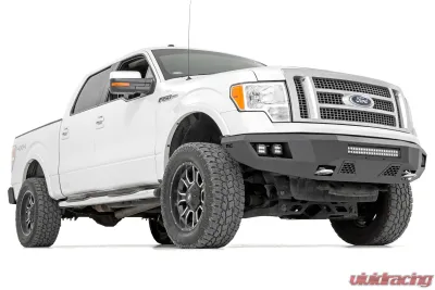 Rough Country Heavy-Duty Front LED Bumper for 2009-2014 Ford F-150, Steel Construction - 10767