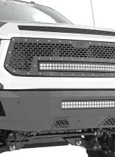 Rough Country Heavy-Duty Front LED Bumper for Toyota Tundra 2014-2020, Steel Construction                                     - 10777 - Image 6